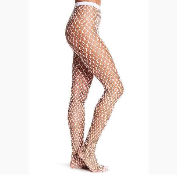 Wolford Madeline Fishnet Tights Size XS - Picture 2 of 7